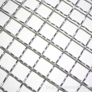 Stainless Steel Crimped Barbecue Grill Wire Mesh